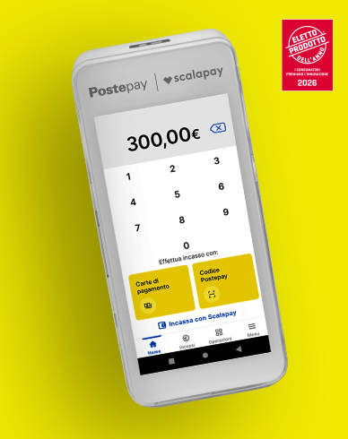 schermo di cellulare con scalapay